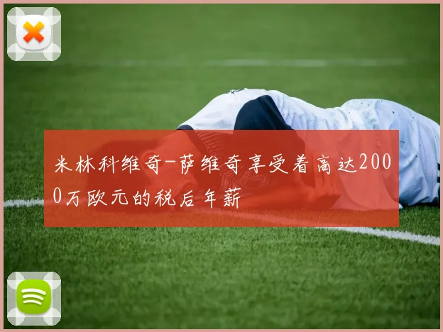 米林科维奇-萨维奇享受着高达2000万欧元的税后年薪