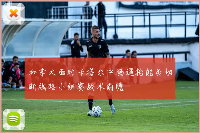 加拿大面对卡塔尔中场逼抢能否切断线路小组赛战术前瞻